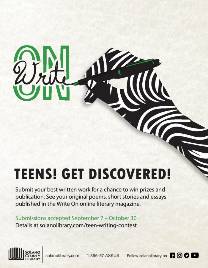 Get your write on! Deadline is 10/30