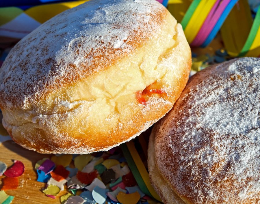 Jelly doughnuts are one of the most popular flavors.