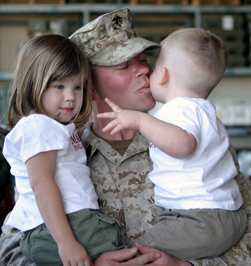 All family moments are special for military families.