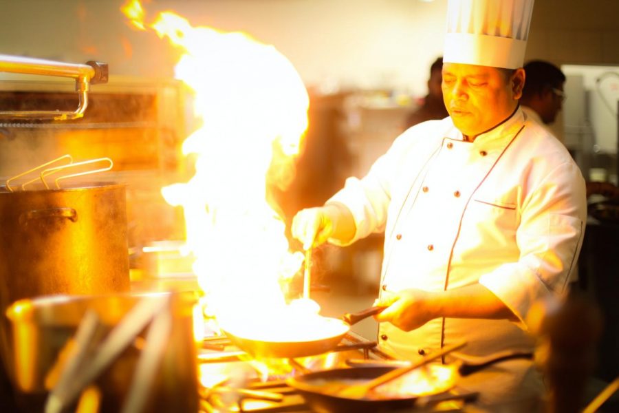 Chefs get to play with both fire and food. What a career!