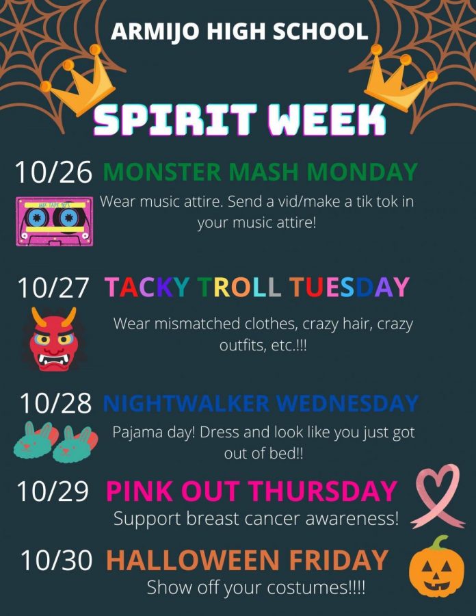 Get into the spooky spirit this week The Armijo Signal