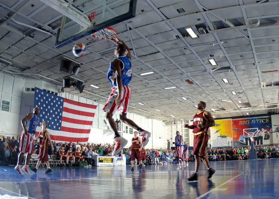 Since 1926, the Globetrotters have been perfecting the Trick Shot.