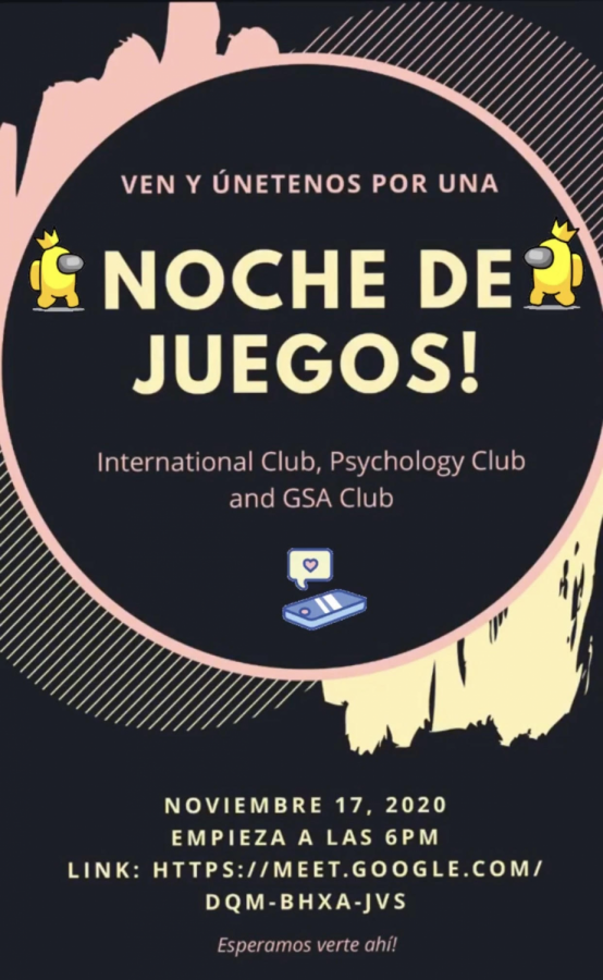Únete a nosotros para divertirse y jugar el 17 de noviembre