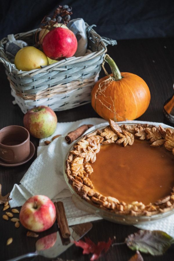 Pumpkin pie appeals to many senses.