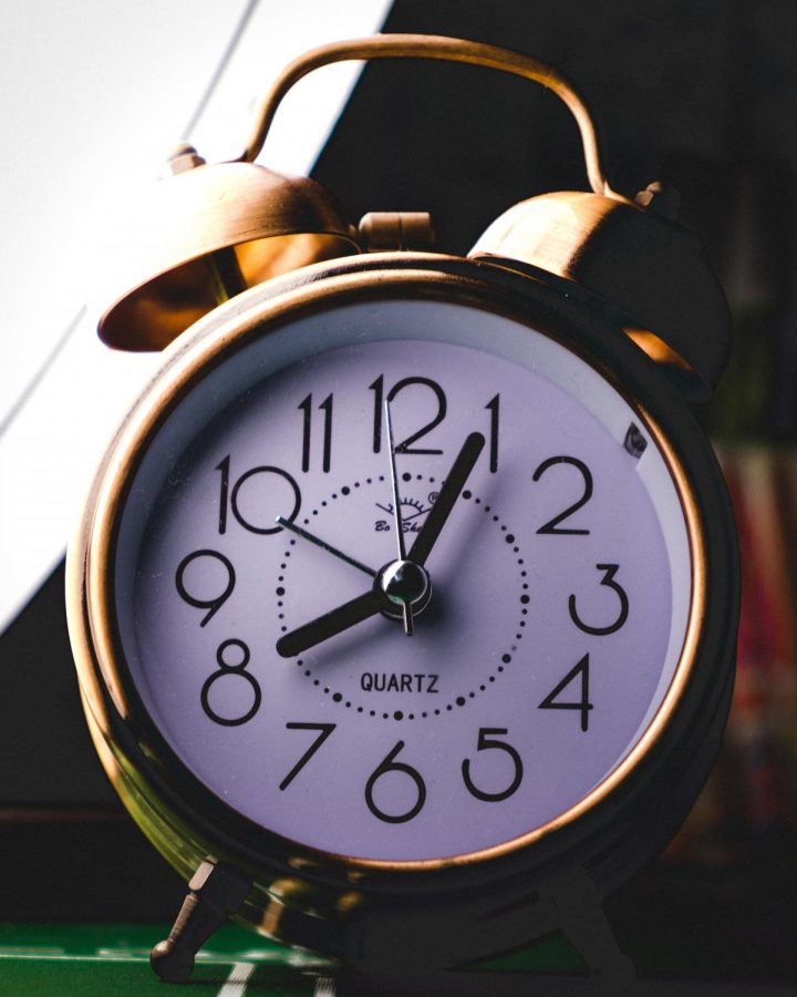 Class starts later, but that's not an excuse to be late.