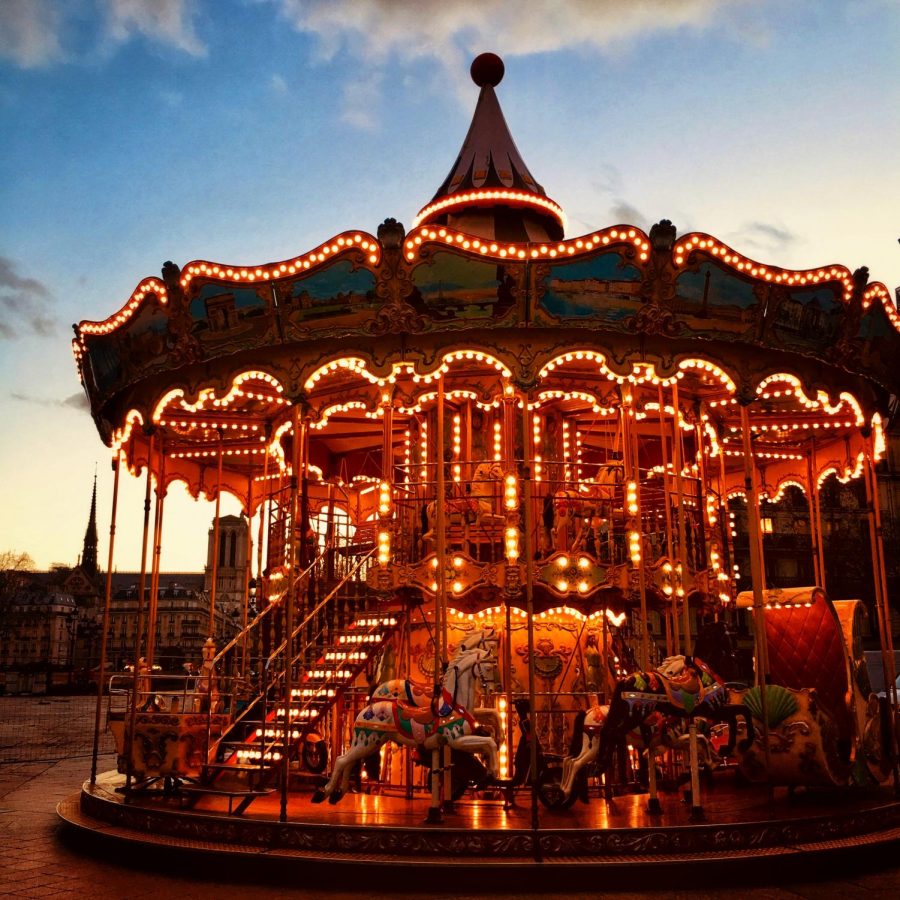 Local merry-go-rounds still thrill children.