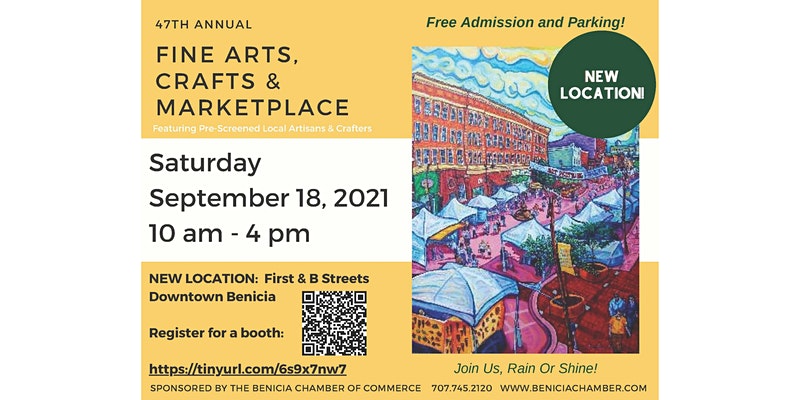 Benicia Marketplace filled with Arts and Crafts - September 18
