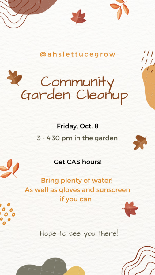 Join us in the garden this afternoon!