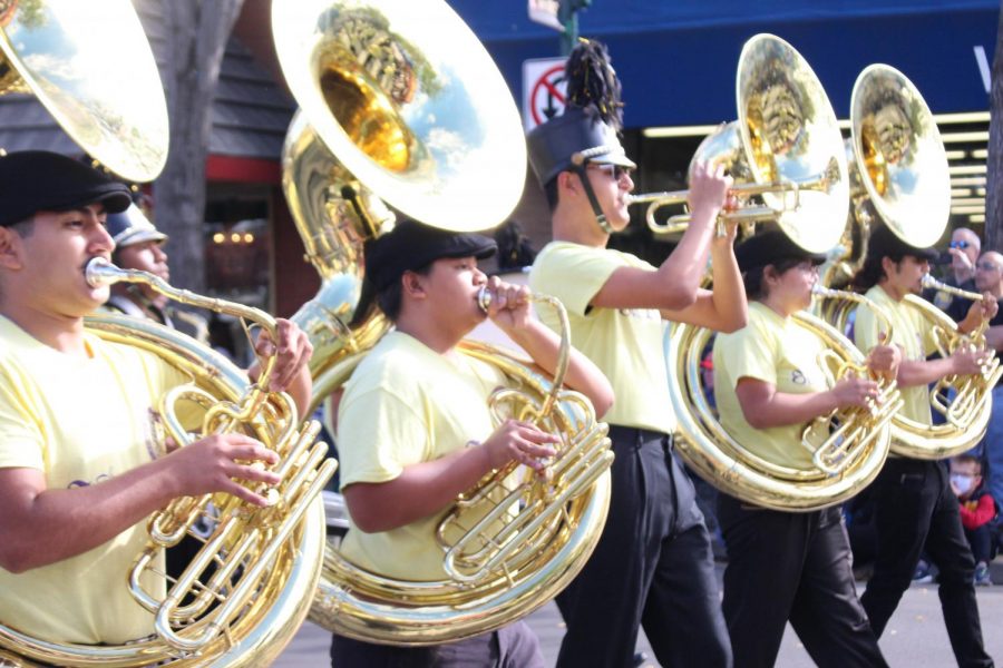 Band performs in winning fashion.
