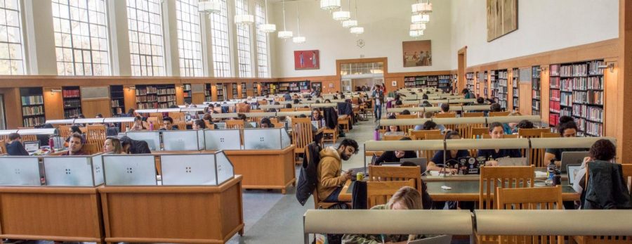 If studying religion, you'll spend a lot of time doing in-depth research in the Shields Library.