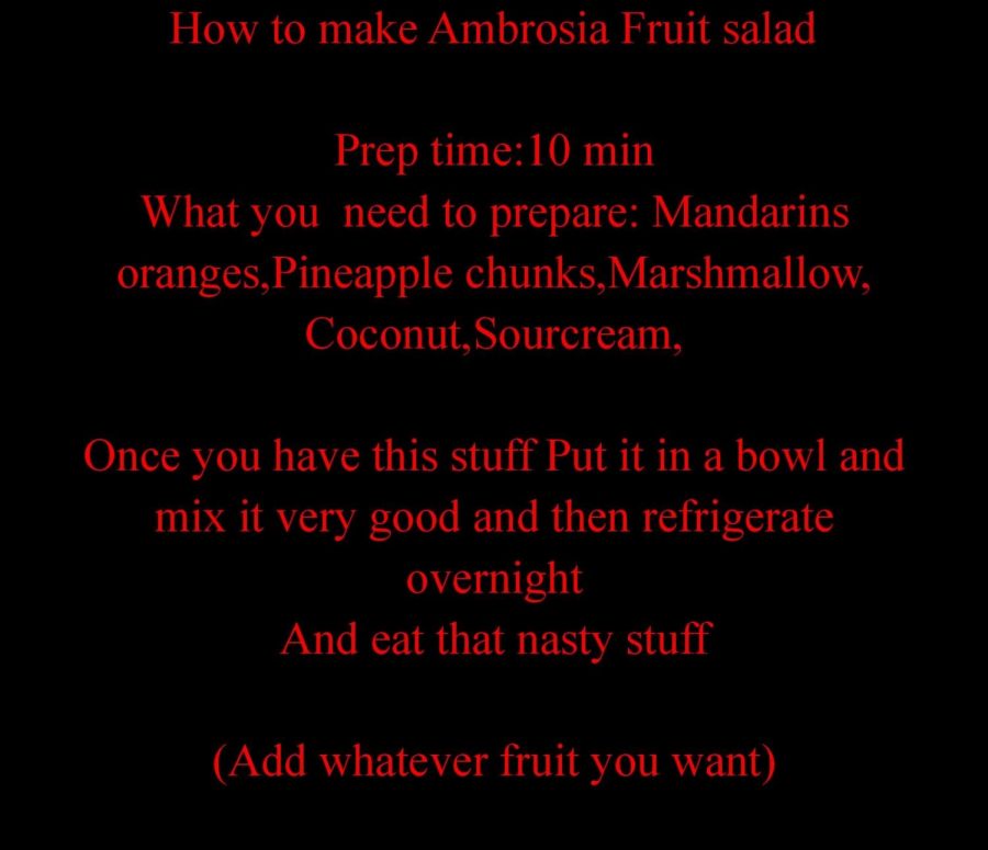 A tasty treat for teens and gods