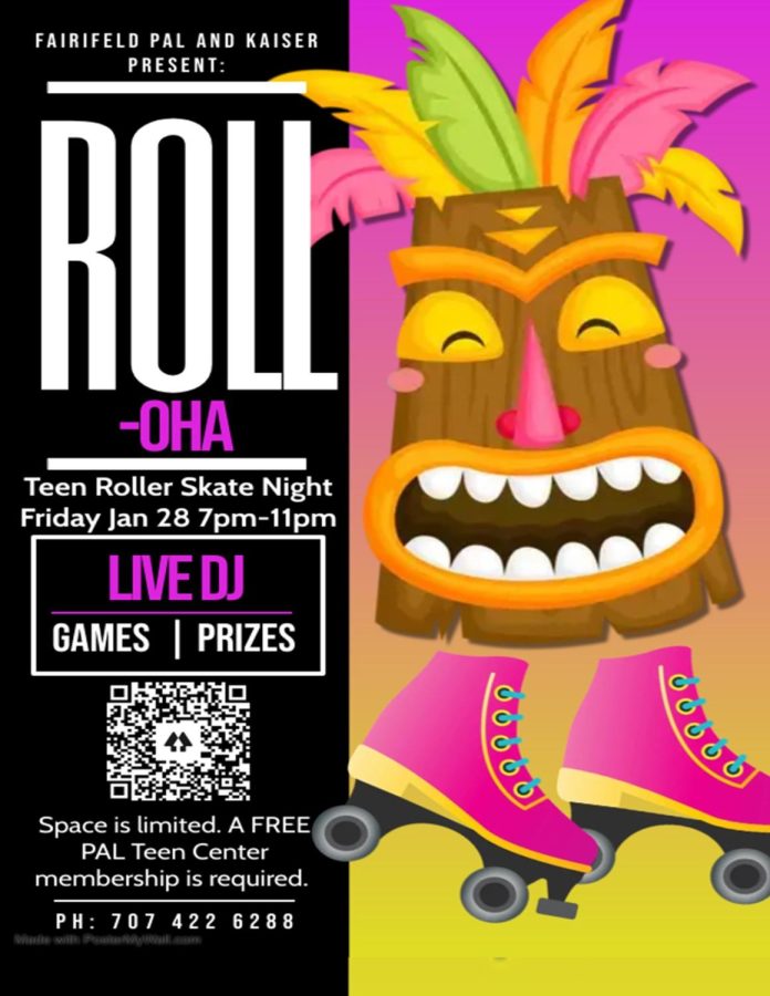 Skate the night away on January 28