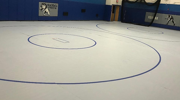 The mats were full of eager wrestlers on February 4.