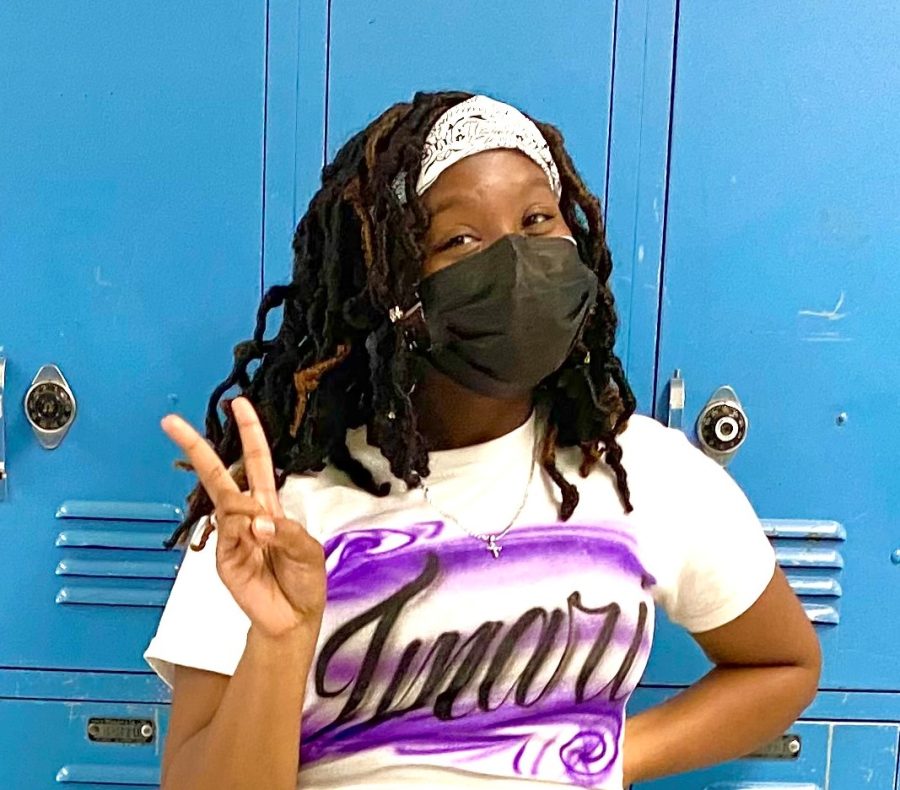 Imari may not be ready to say "Peace out!" to her high school experiences.