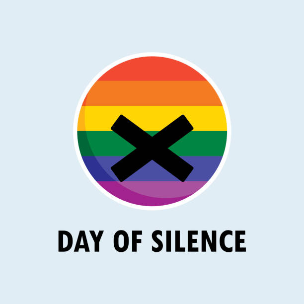 Speak out for others by staying silent.