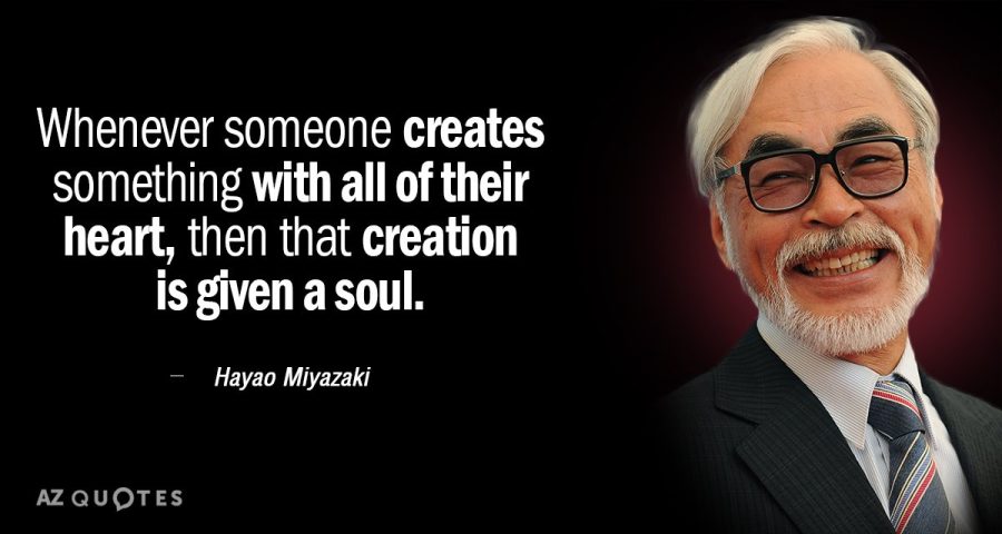 As a professional creator, Hayao Miyazaki brings ideas to life.