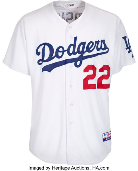 Clayton Kershaw Los Angeles Dodgers Mini Player Jersey #22 with Signature  Patch