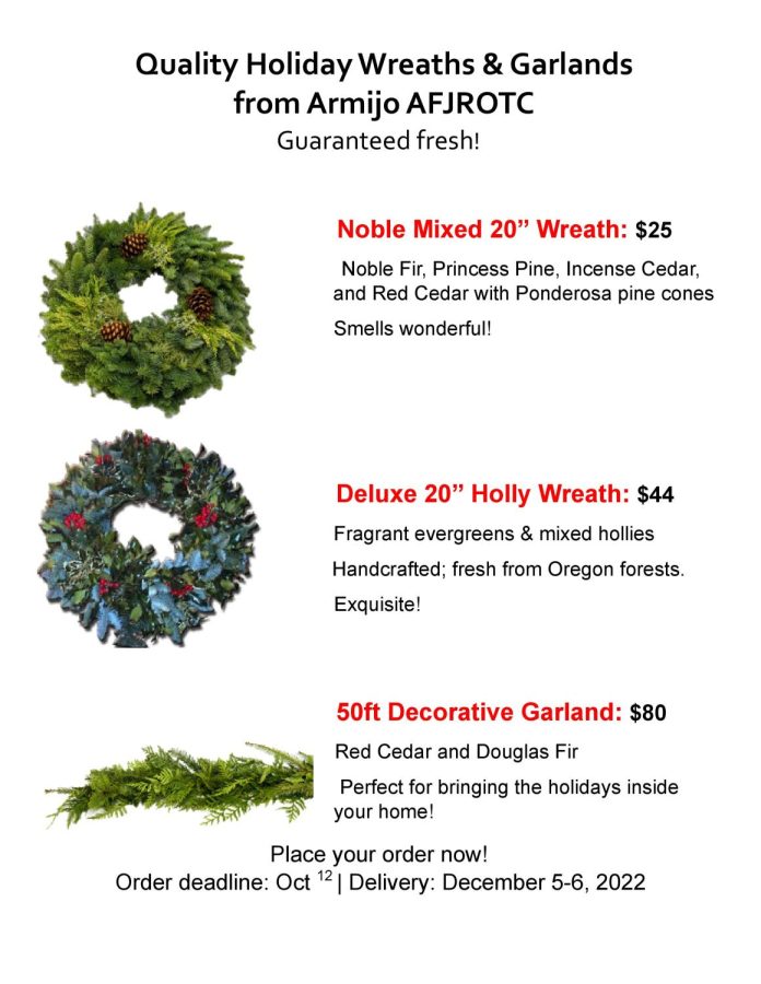Order your wreath for the holidays
