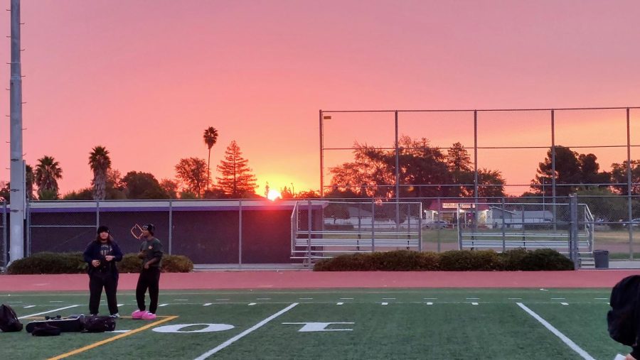 Class of 2023 gather together for a new day.