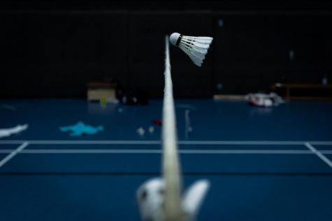 Armijo gave Wood the Royal treatment in the first Badminton game of the season.