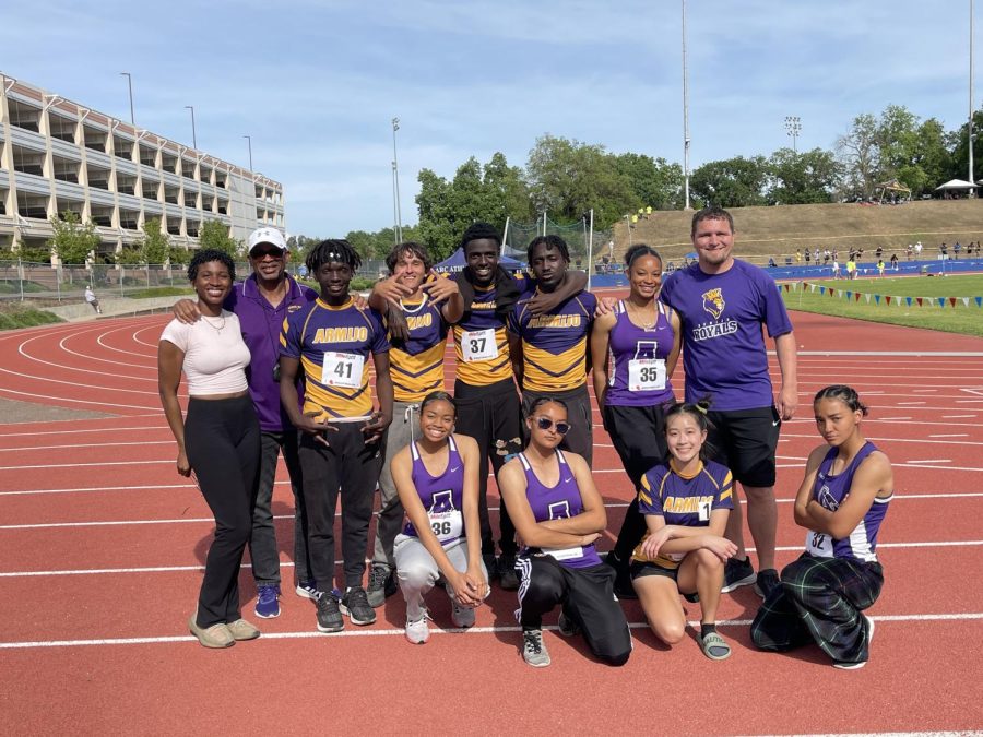 Record-breakers and trend-setters take a breather after the meet.