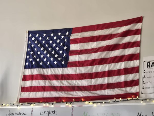 One flag that should be a symbol of unity
that embraces every background and
perspective within our school and across
the world.